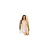 Nuisette et string assorti Blanc Naughty doll 
